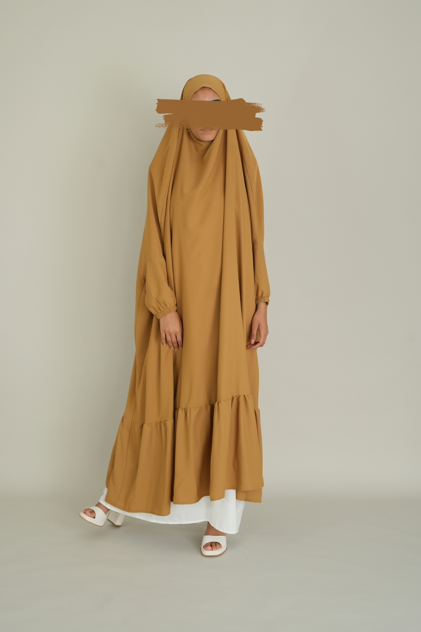 NIDA JILBAB EINTEILIG - SWEET CARAMEL