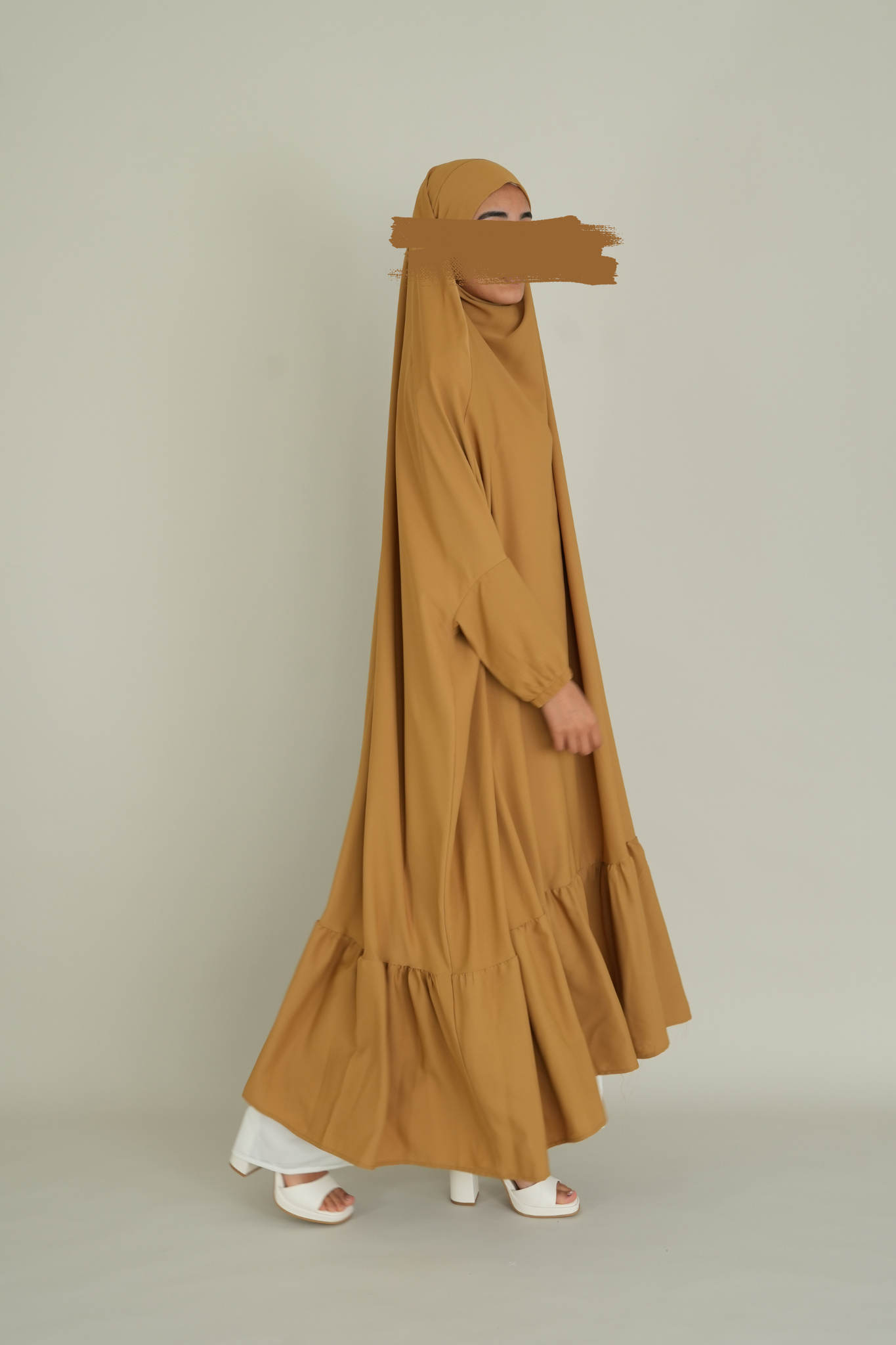 NIDA JILBAB EINTEILIG - SWEET CARAMEL