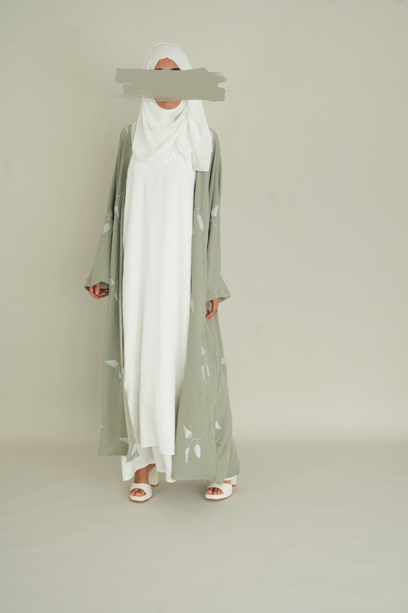 KIMONO SET - SAGE GREEN