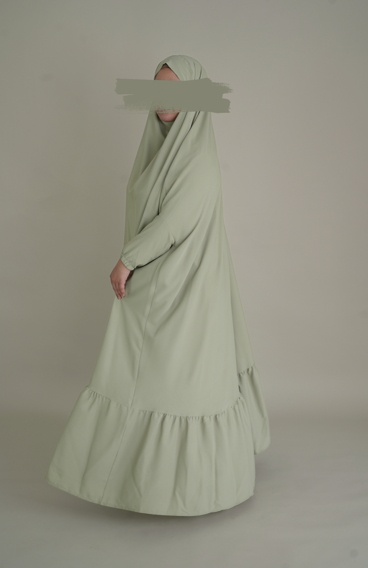NIDA JILBAB EINTEILIG - PASTELLGRÜN