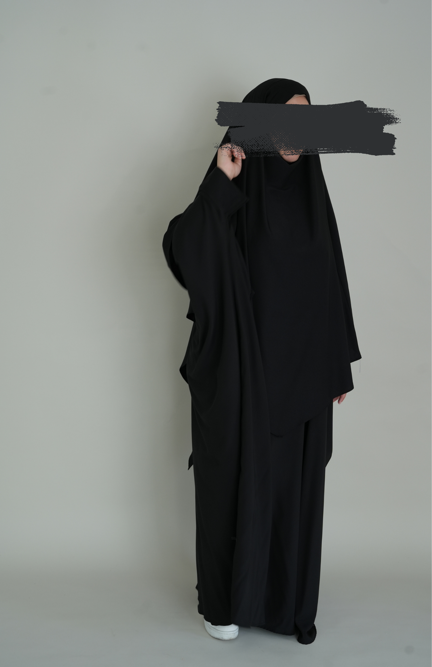 FARASHA NIDA ABAYA - SCHWARZ