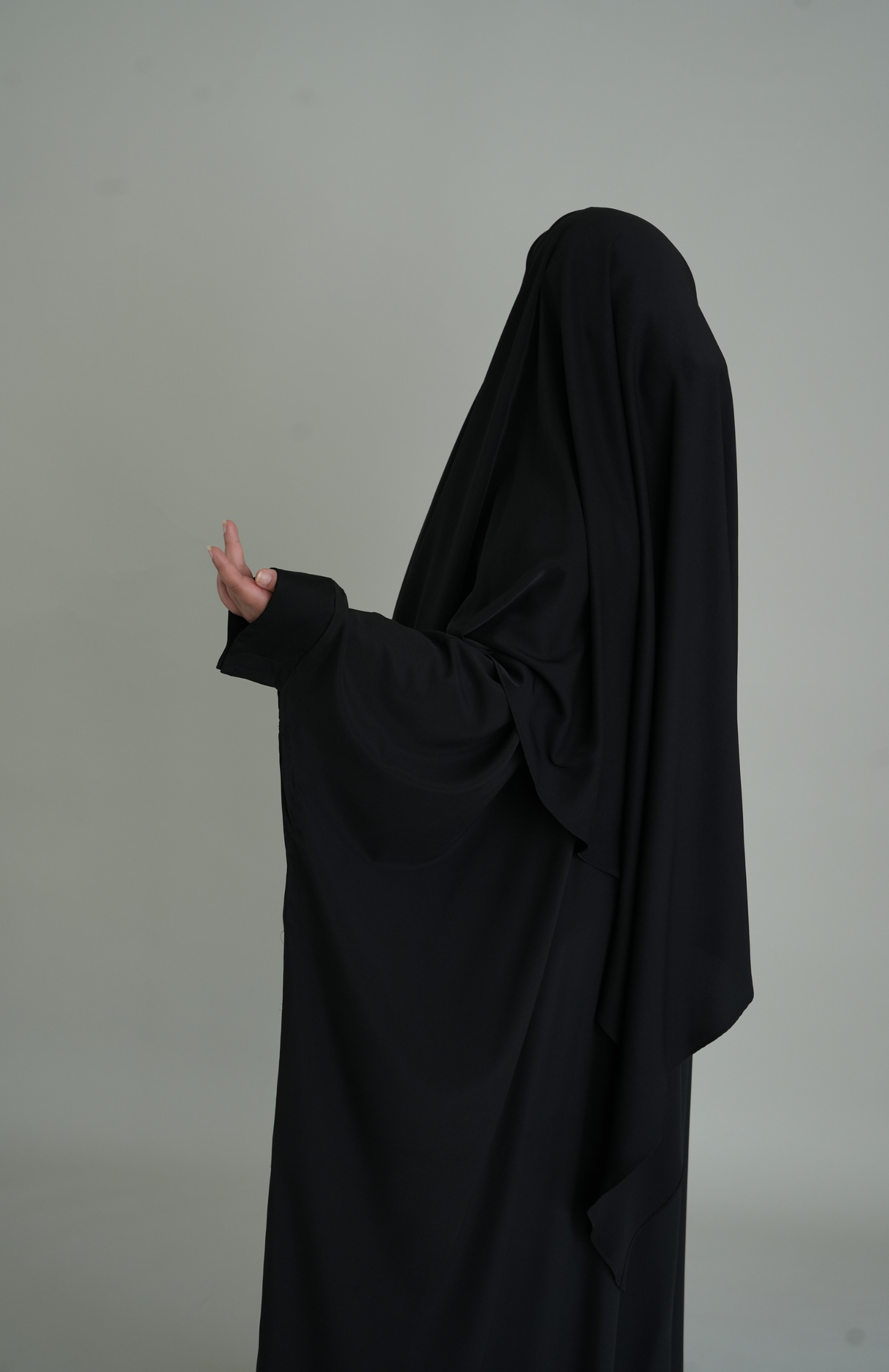 FARASHA NIDA ABAYA - SCHWARZ