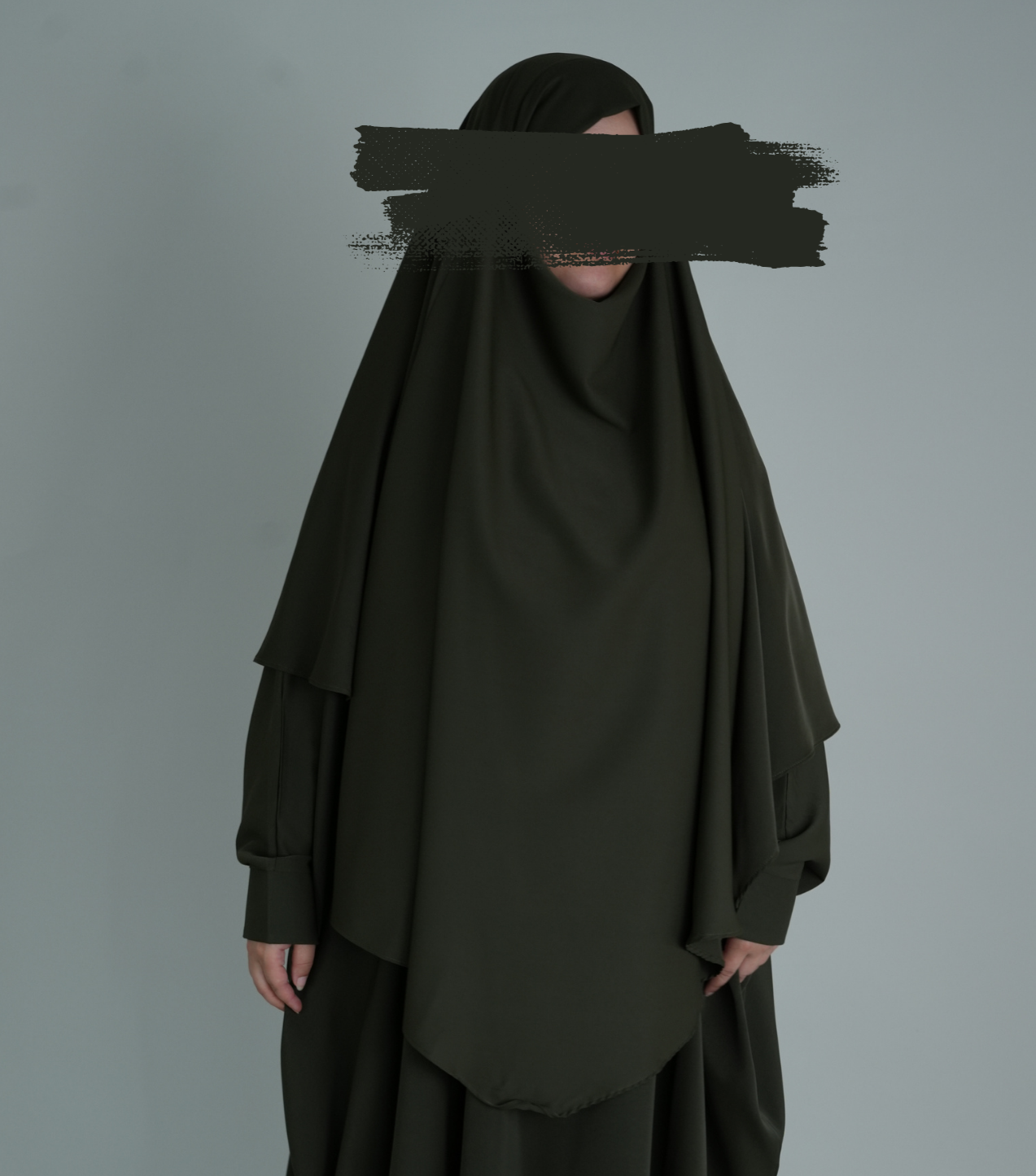 NIDA KHIMAR - OLIVGRÜN