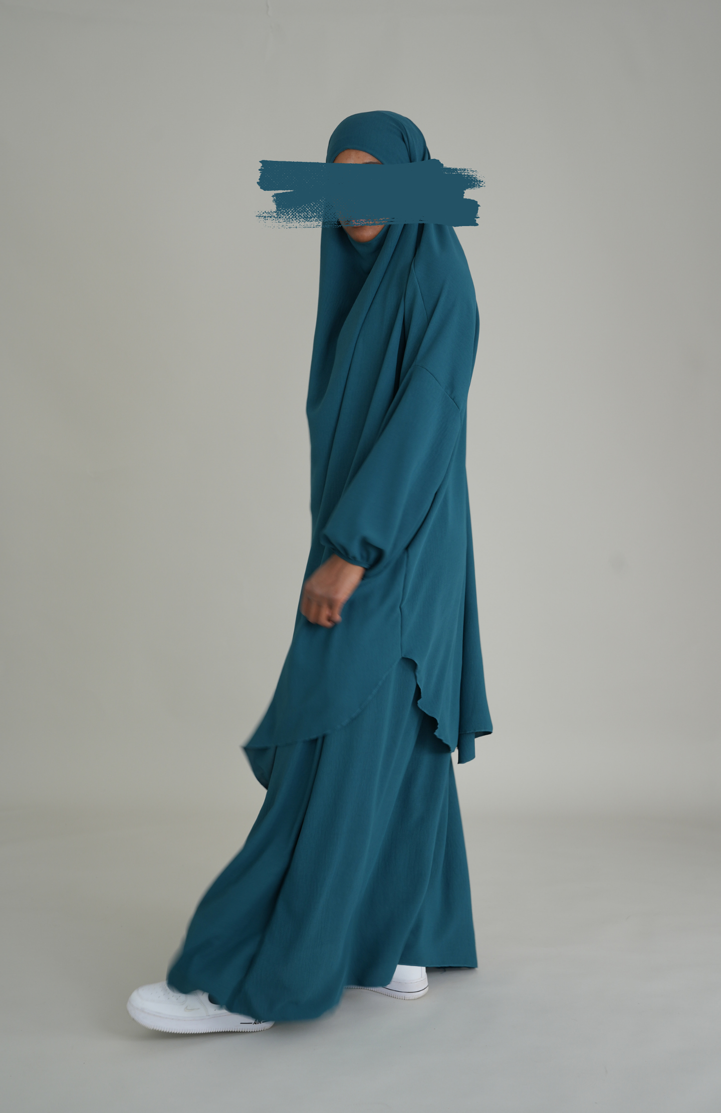 BASIC JAZZ JILBAB - PETROL