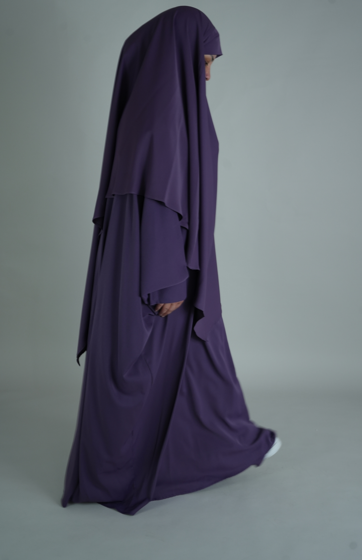 FARASHA NIDA ABAYA - SWEET VIOLET