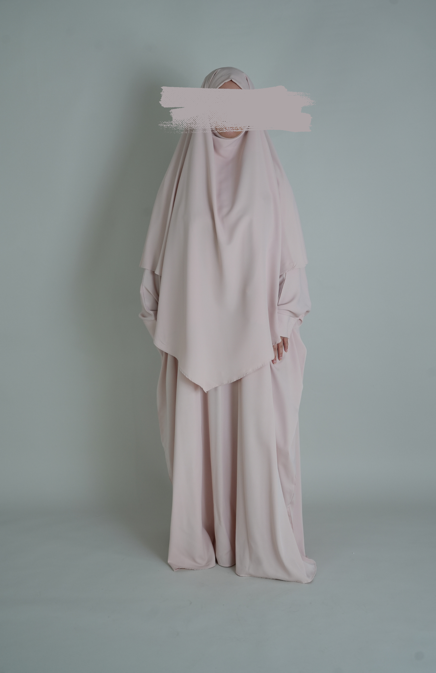 FARASHA NIDA ABAYA - PINK SWAN