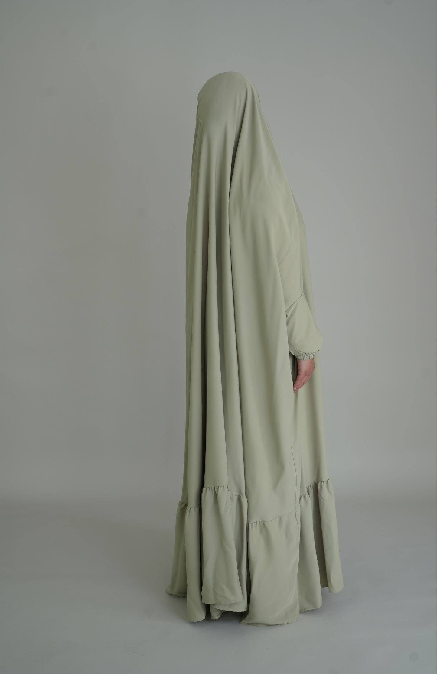 NIDA JILBAB EINTEILIG - PASTELLGRÜN