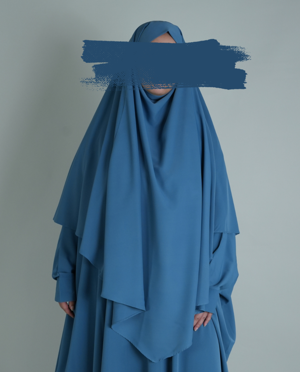 NIDA KHIMAR - BLAU