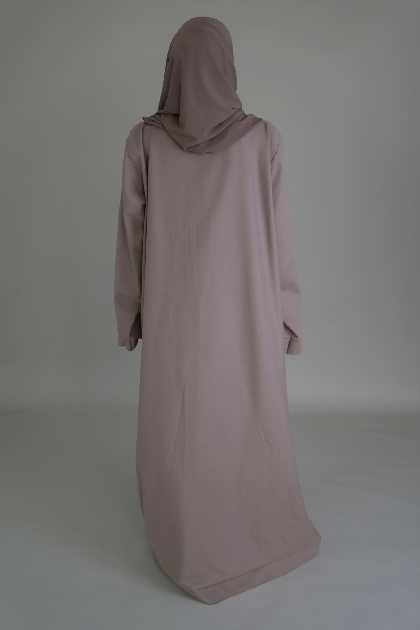 PREMIUM JEANS ABAYA - BEIGE