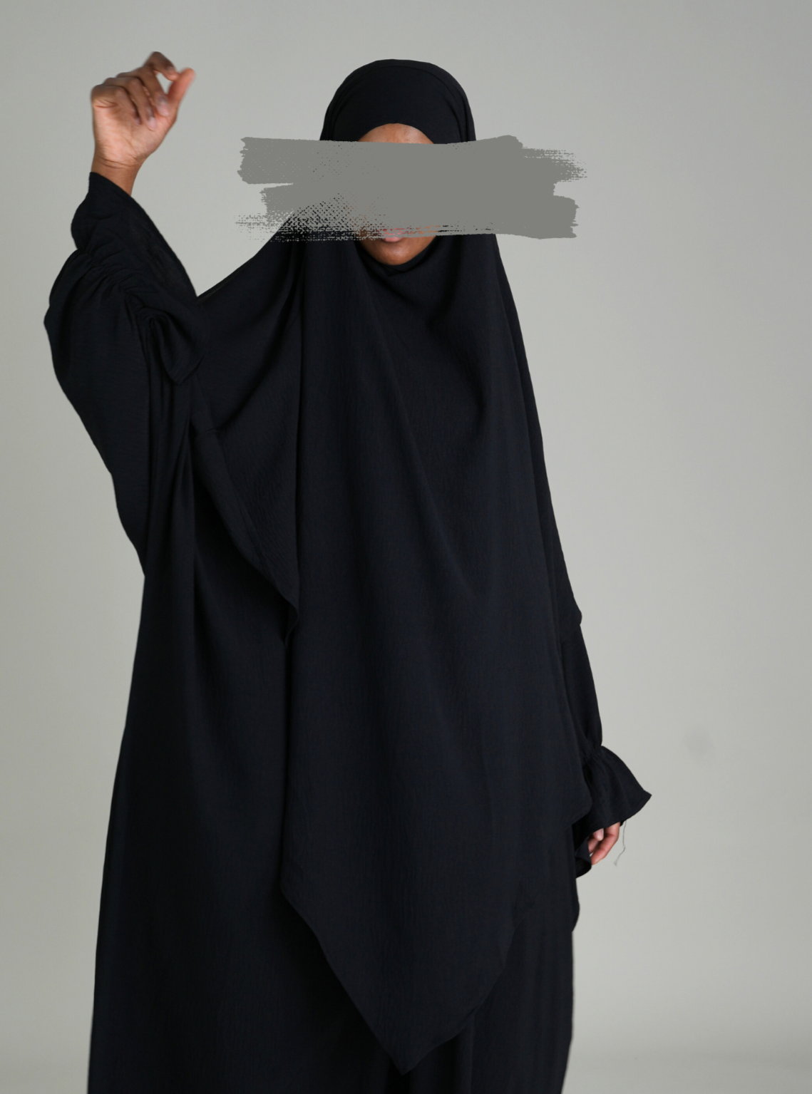 PREMIUM KHIMAR JAZZ - SCHWARZ