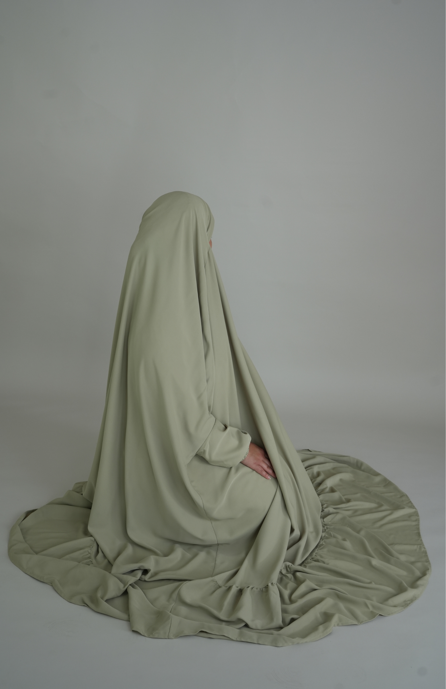 NIDA JILBAB EINTEILIG - PASTELLGRÜN