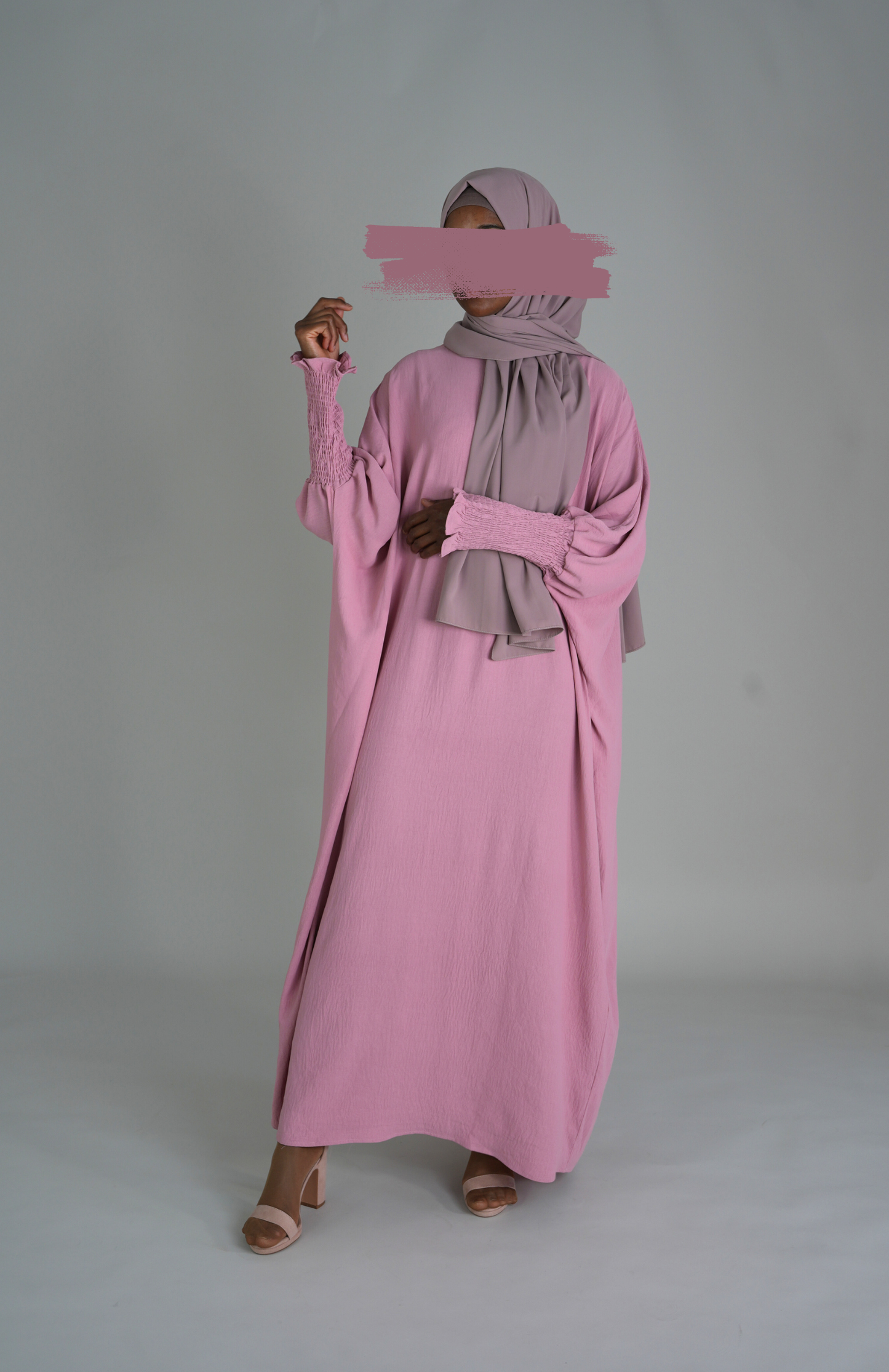 PREMIUM JAZZ ABAYA - CANDY ROSE
