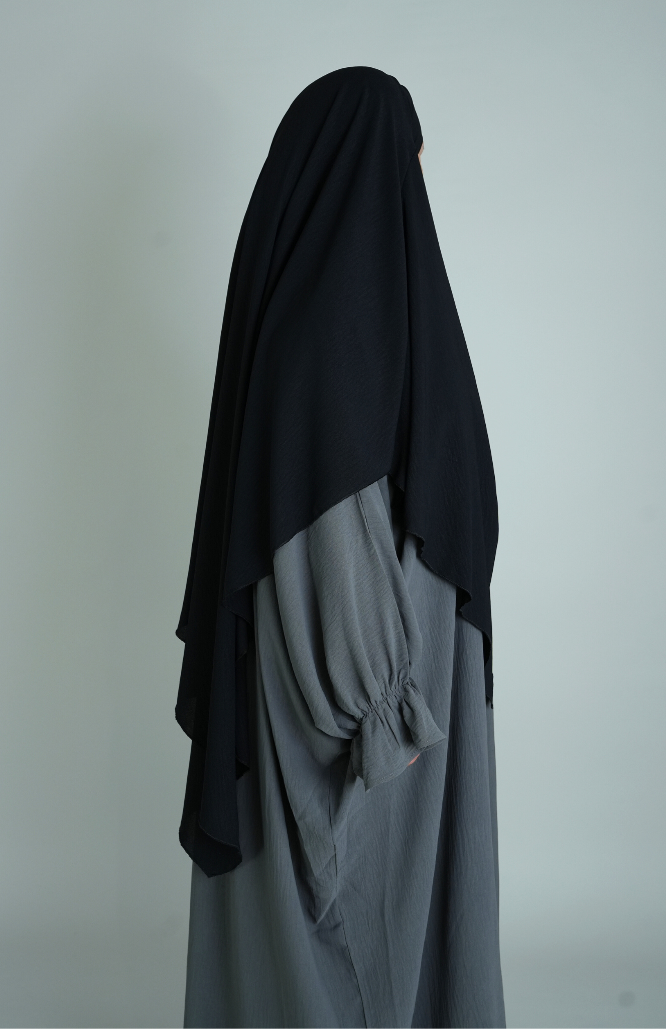BASIC SOFT JAZZ KHIMAR - SCHWARZ