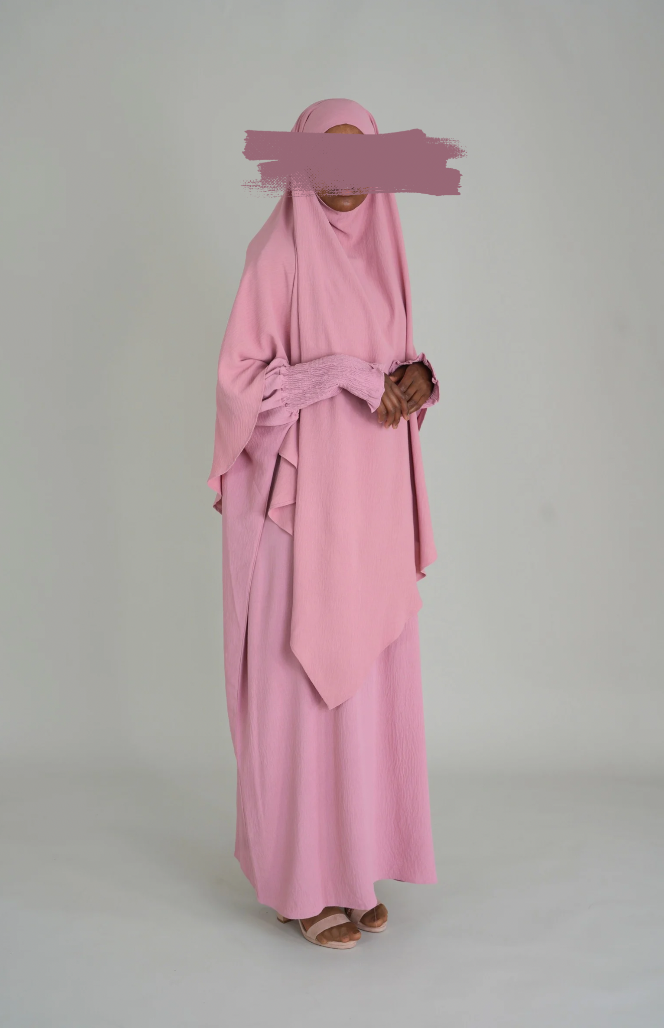 PREMIUM JAZZ ABAYA - CANDY ROSE