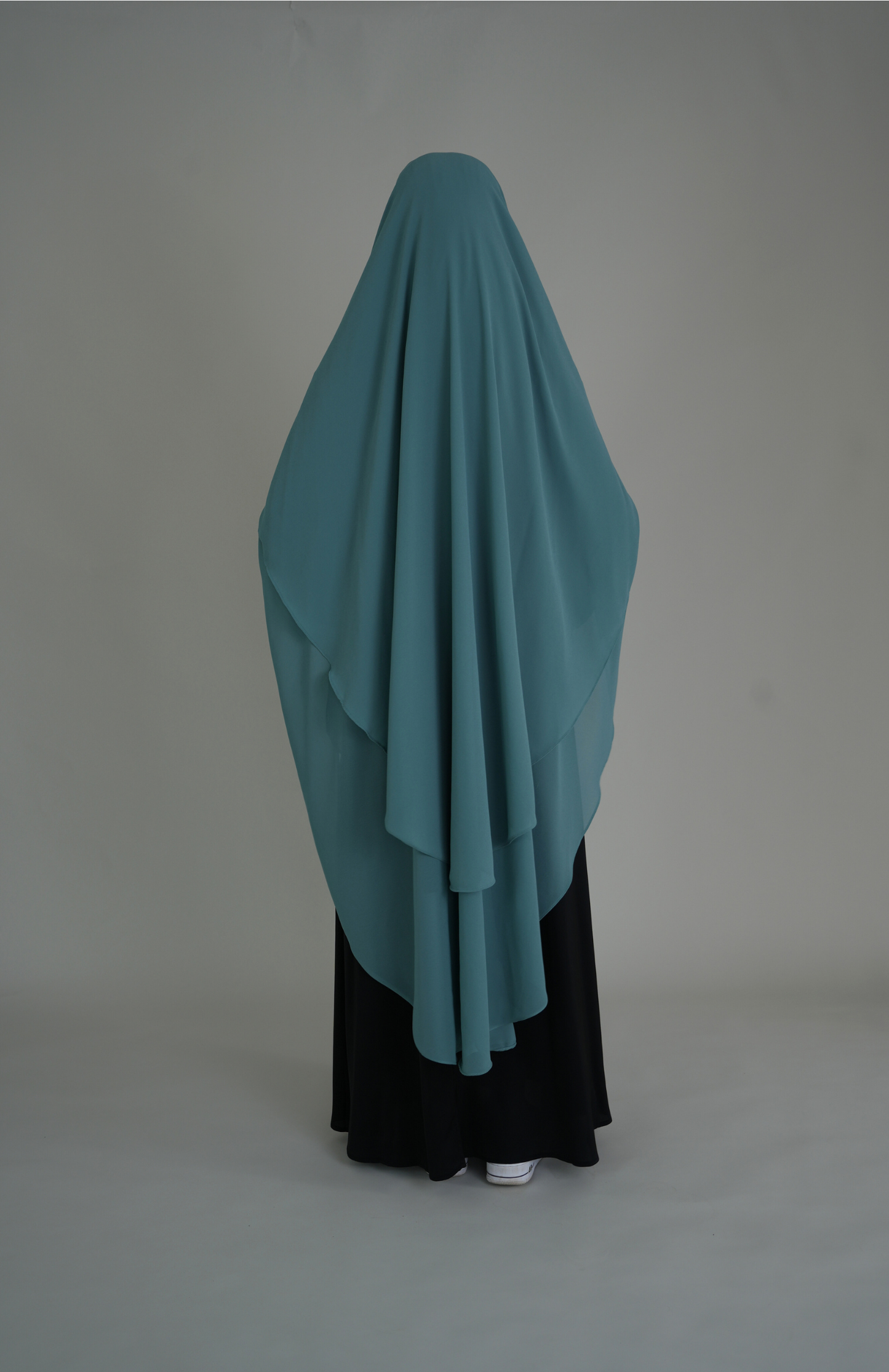 ZWEILAGIGER MAXI CHIFFON KHIMAR - WATERLILLLY