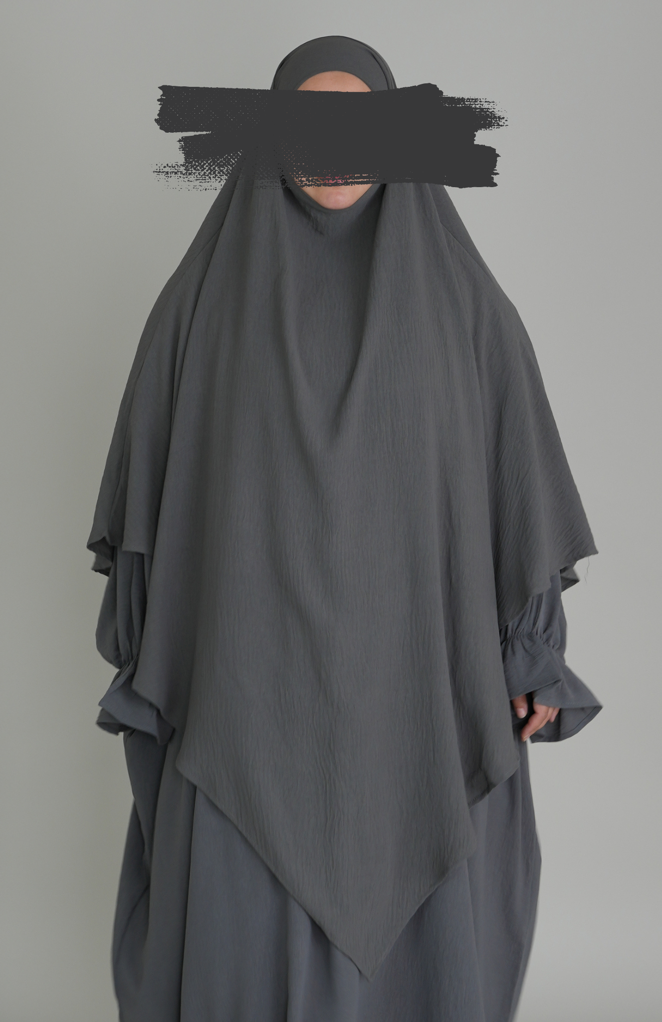 PREMIUM KHIMAR JAZZ - DUNKELGRAU