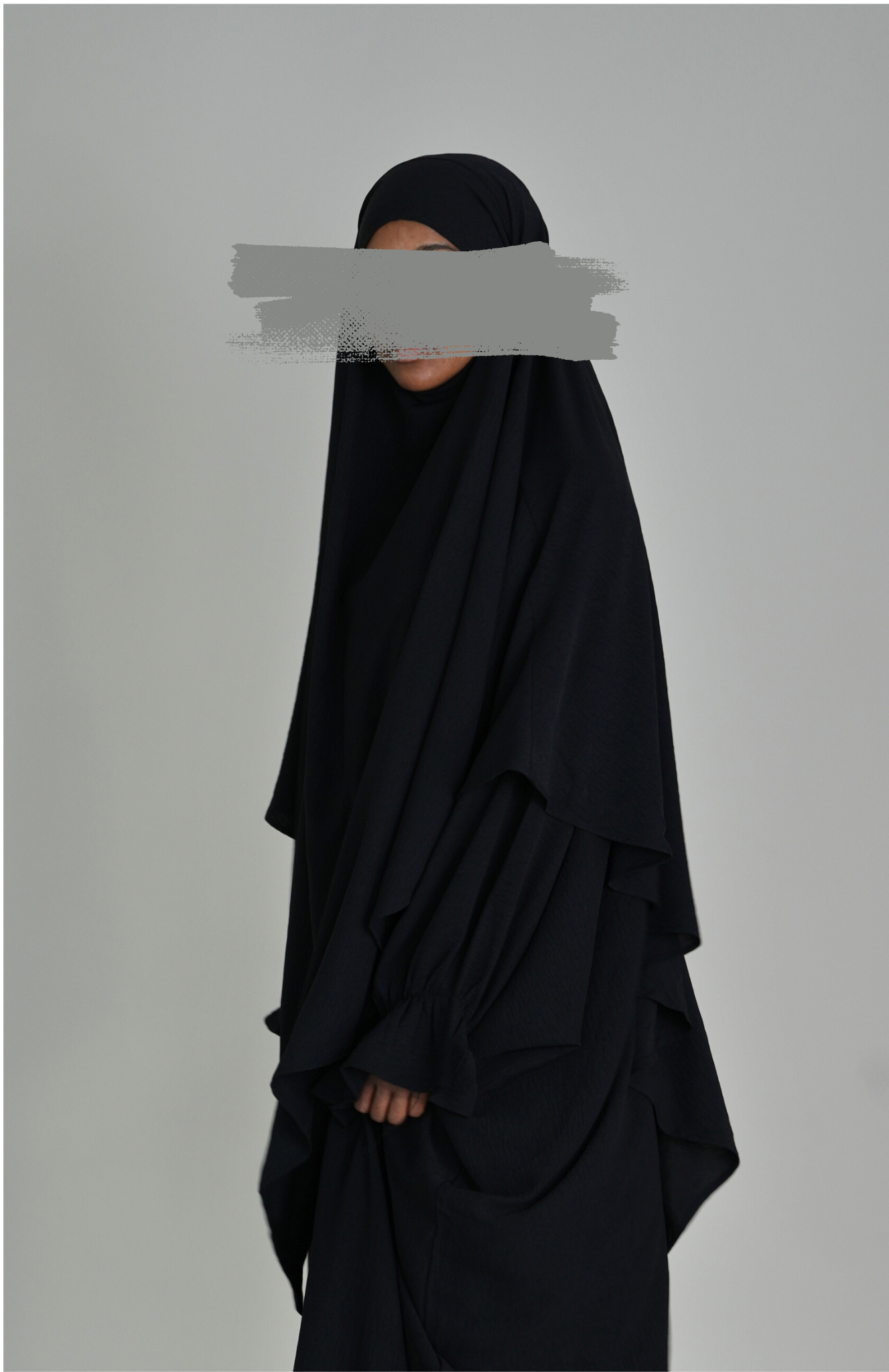 PREMIUM KHIMAR JAZZ - SCHWARZ