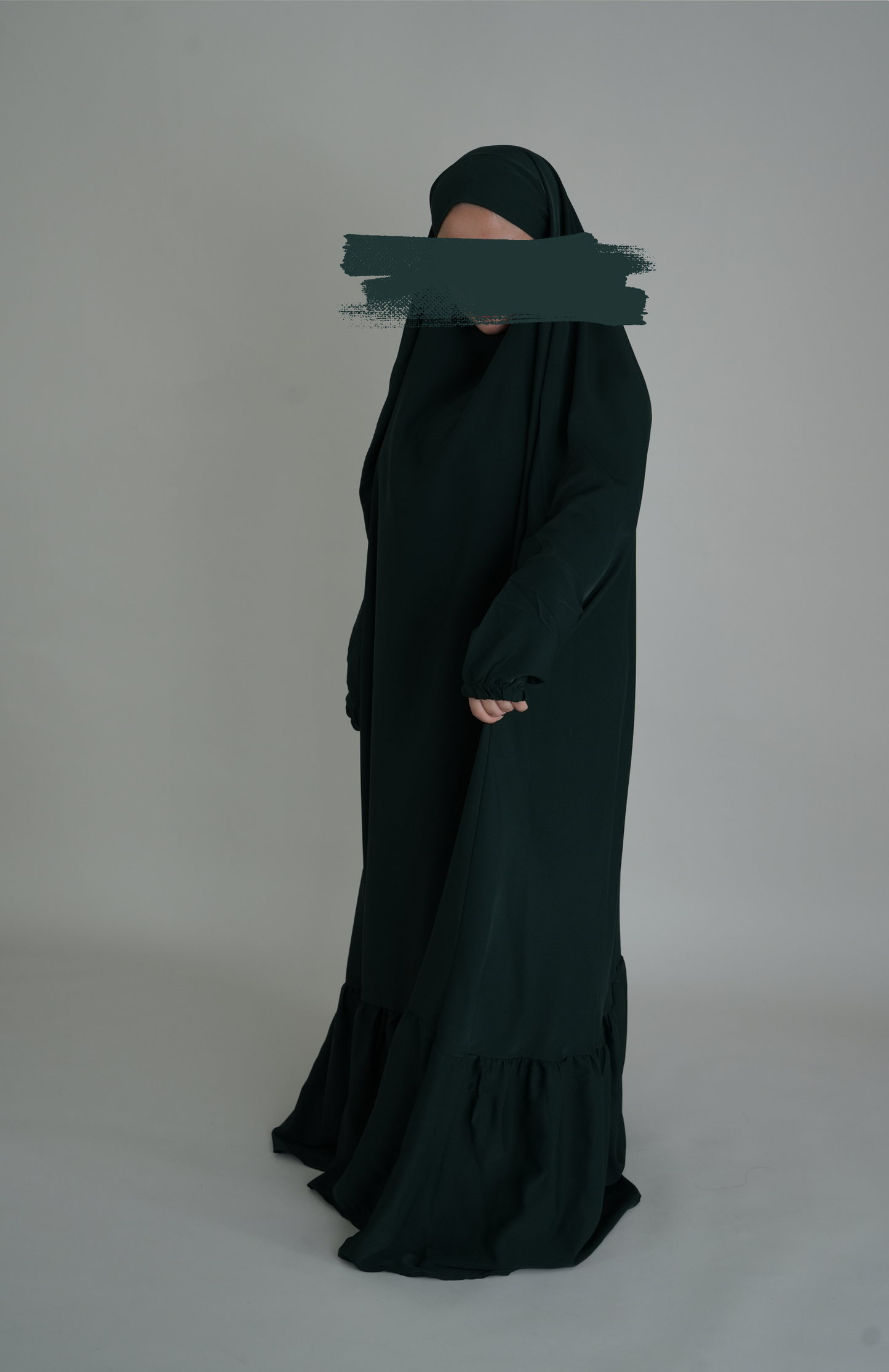 NIDA JILBAB EINTEILIG - DUNKELGRÜN