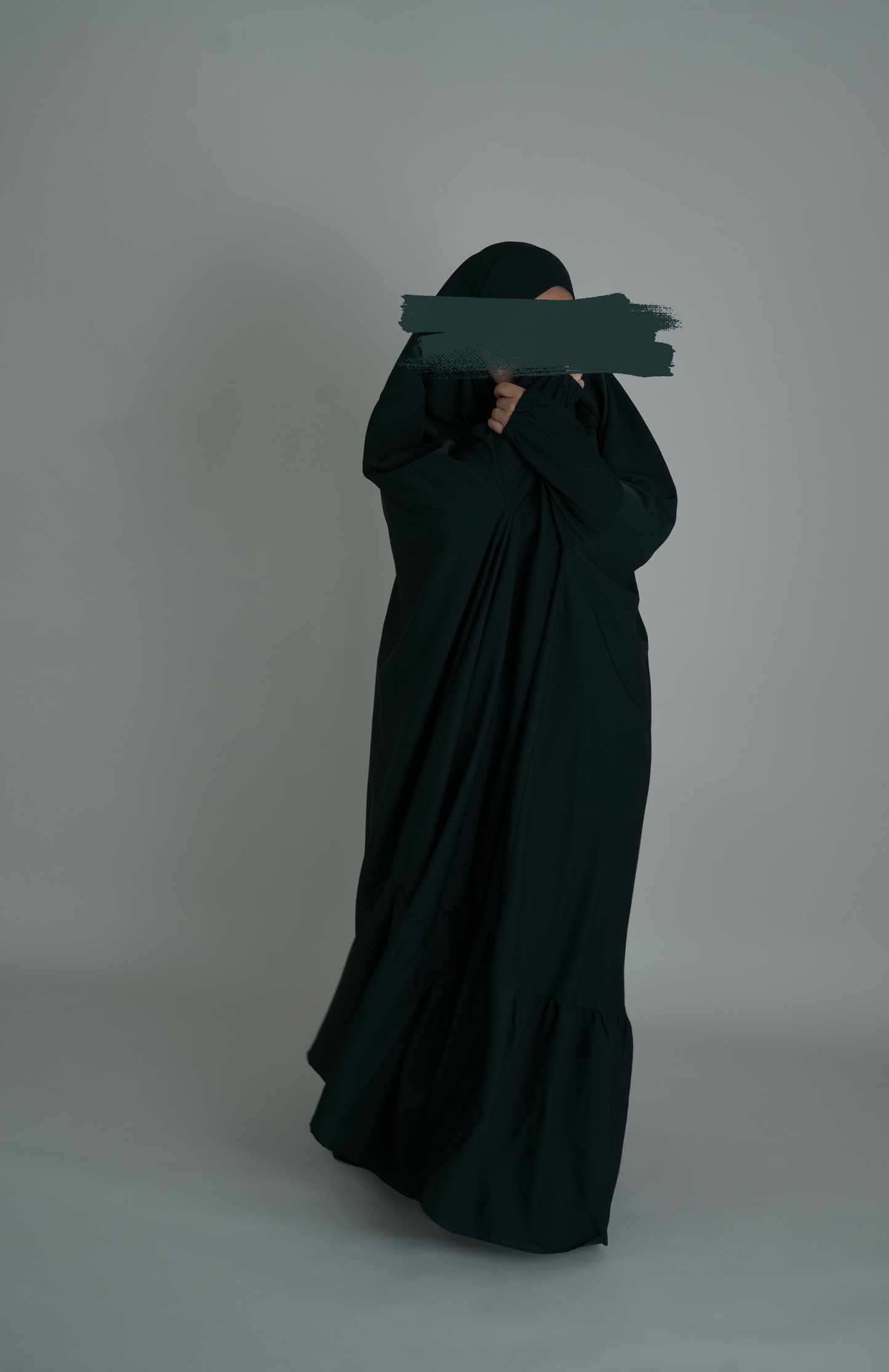 NIDA JILBAB EINTEILIG - DUNKELGRÜN