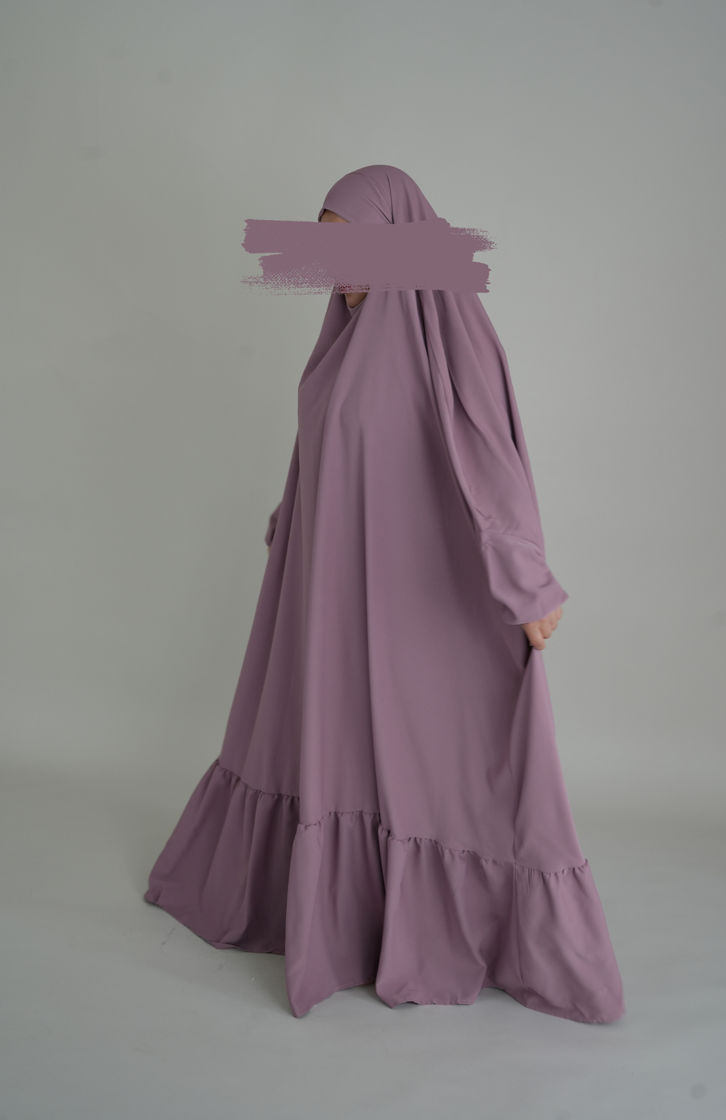 NIDA JILBAB EINTEILIG - ROSEWOOD