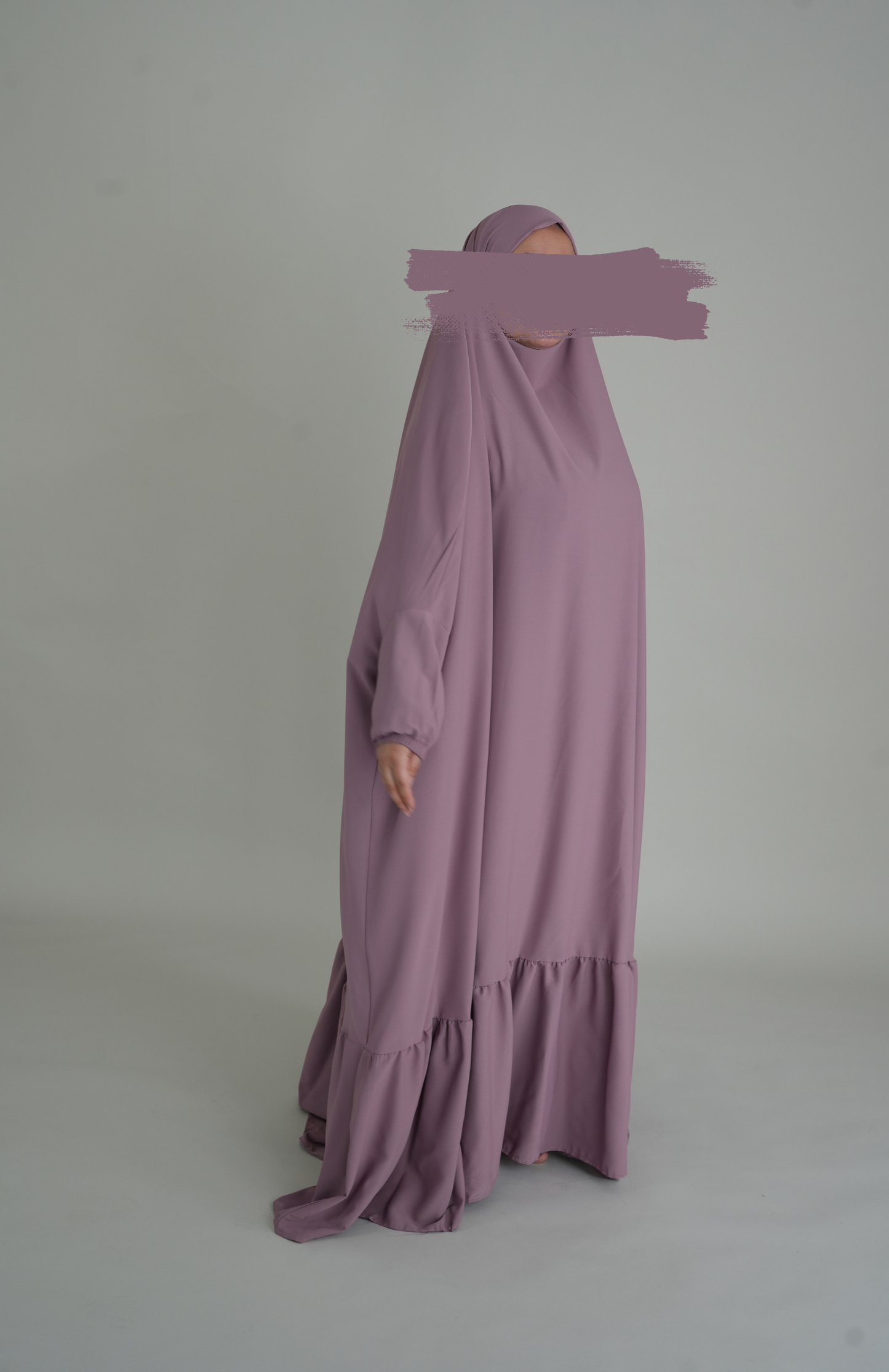 NIDA JILBAB EINTEILIG - ROSEWOOD