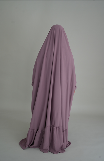 NIDA JILBAB EINTEILIG - ROSEWOOD
