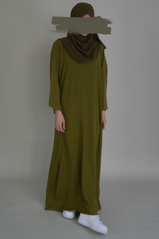 BASIC ABAYA - OLIVGRÜN