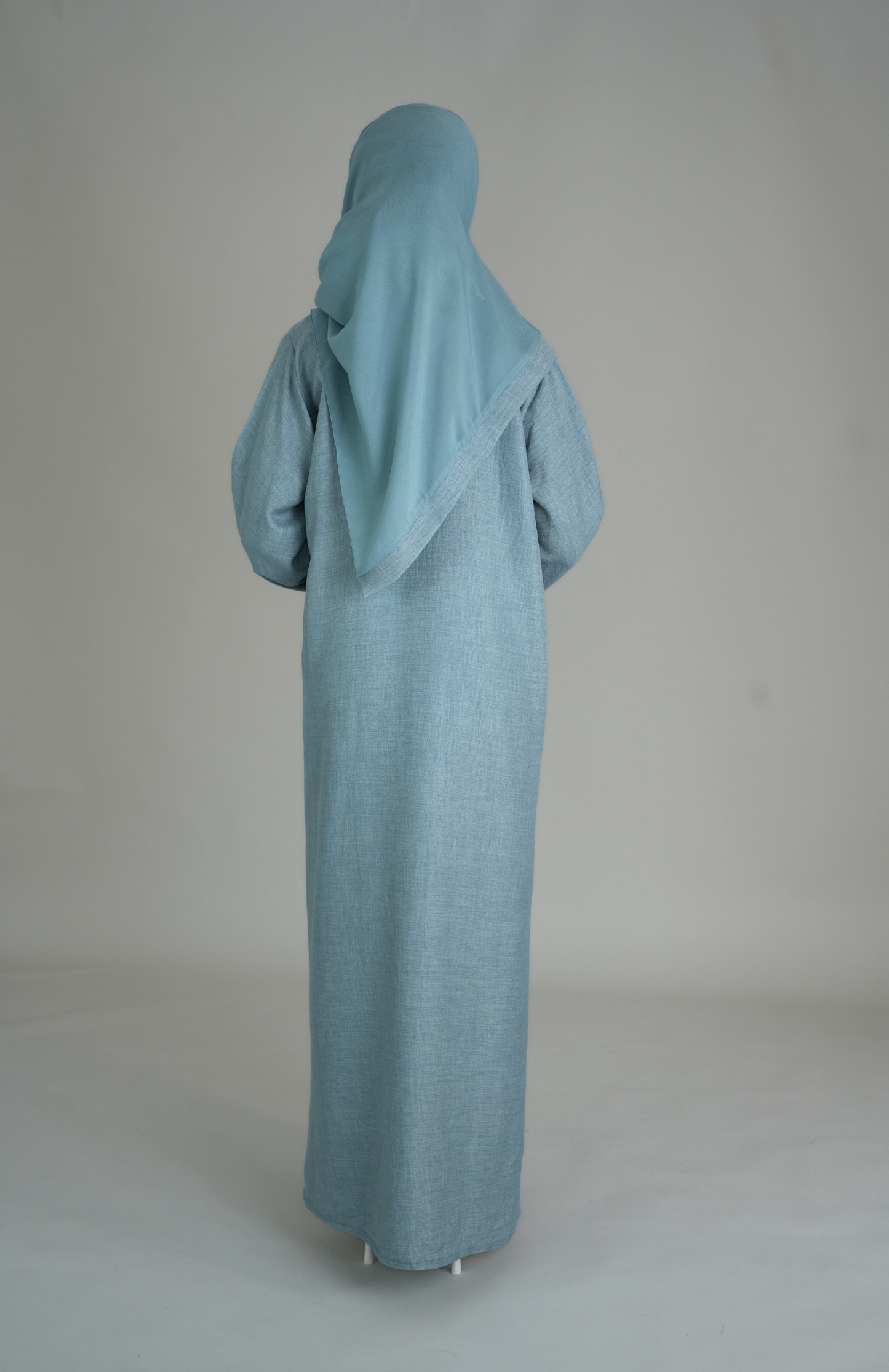 LINEN ABAYA - MINTBLAU