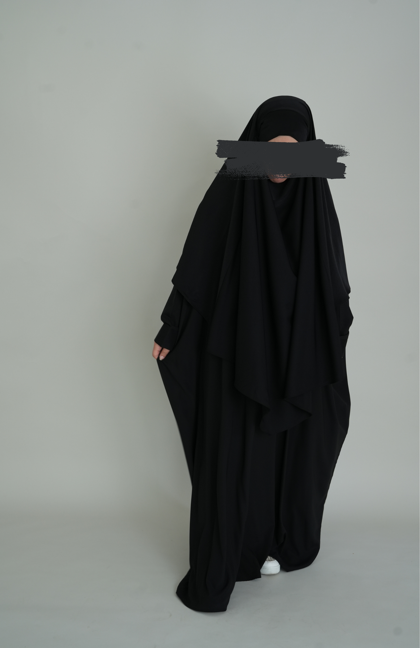 FARASHA NIDA ABAYA - BLACK