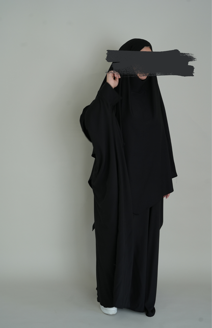 FARASHA NIDA ABAYA - BLACK