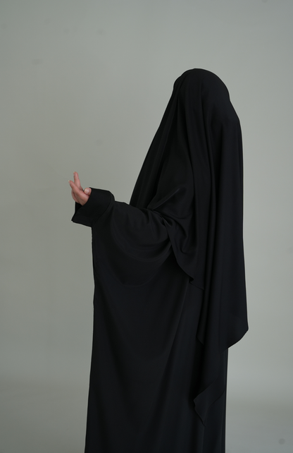 FARASHA NIDA ABAYA - BLACK