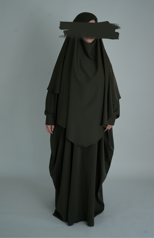 FARASHA NIDA ABAYA - OLIVGRÜN