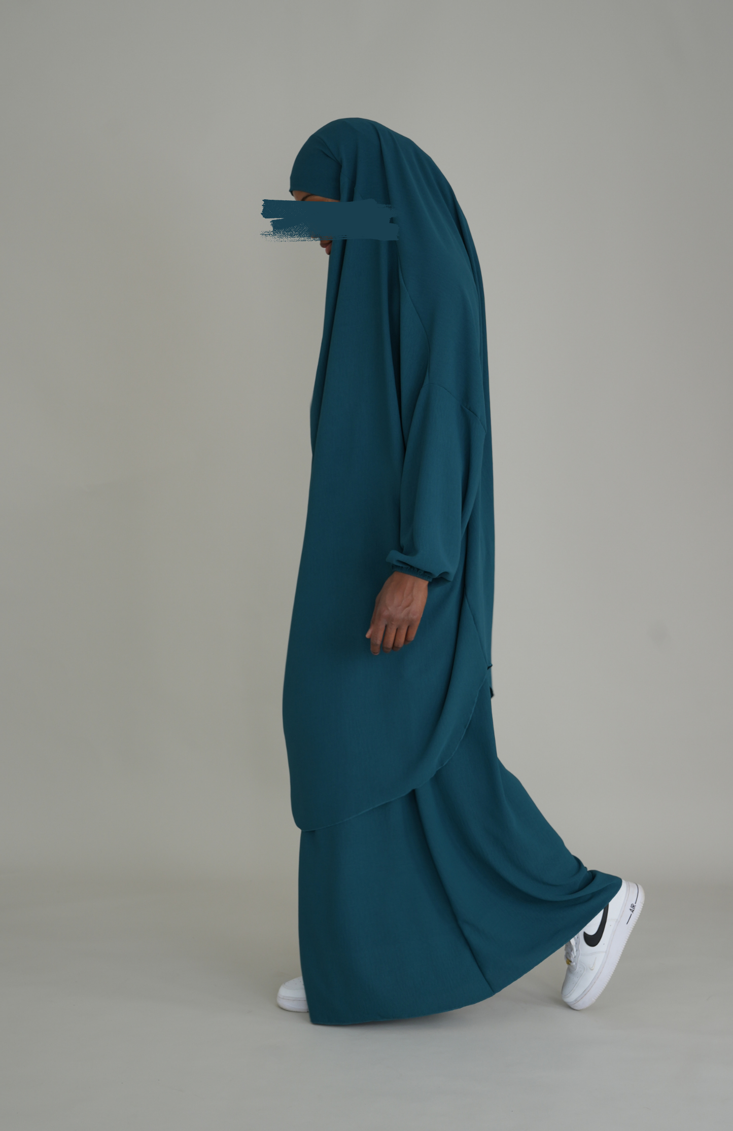 BASIC JAZZ JILBAB - PETROL