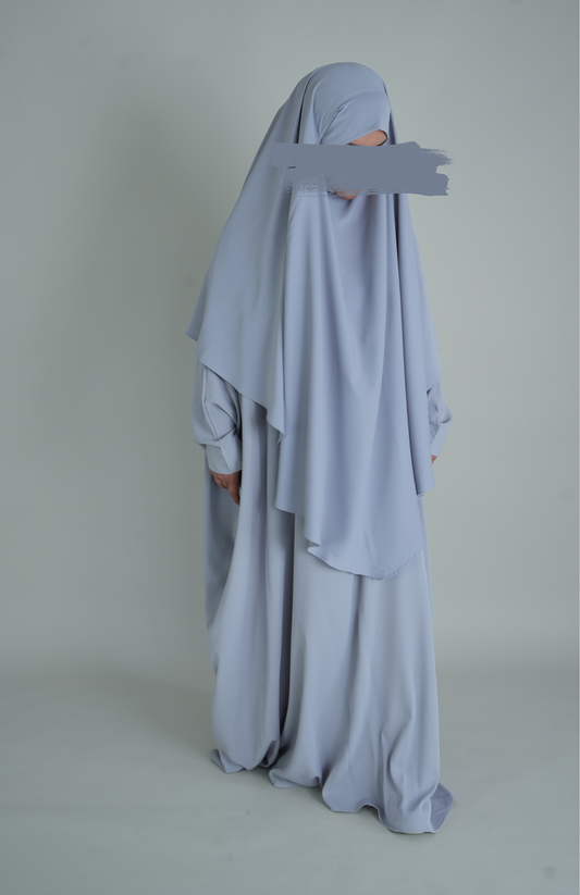 FARASHA NIDA ABAYA - BLAUGRAU