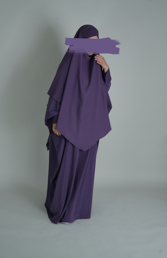 FARASHA NIDA ABAYA - SWEET VIOLET