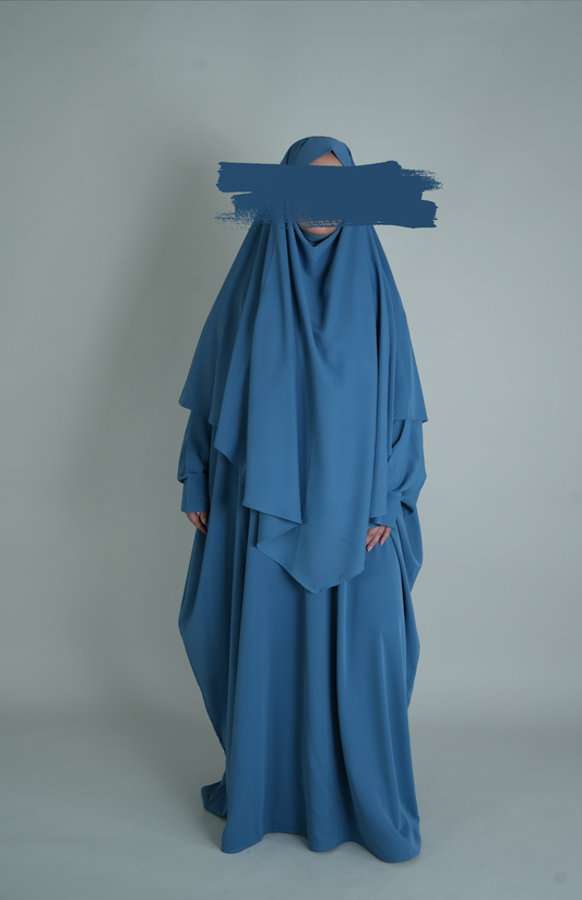 FARASHA NIDA ABAYA - BLAU