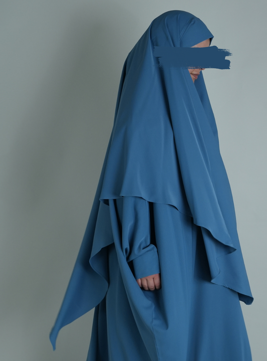 NIDA KHIMAR - BLAU