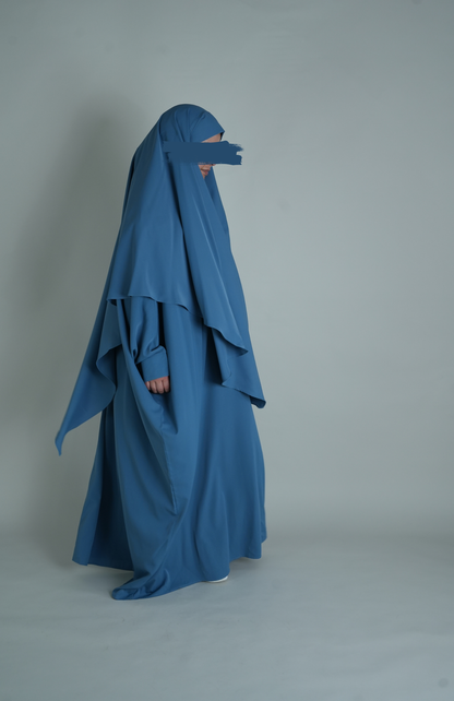 FARASHA NIDA ABAYA - BLAU
