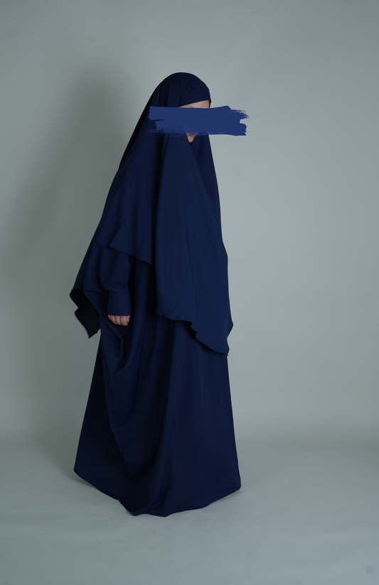 FARASHA NIDA ABAYA - NAVY