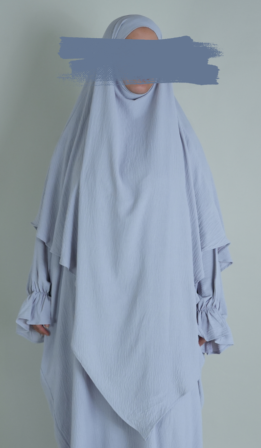 PREMIUM KHIMAR JAZZ - BLAUGRAU