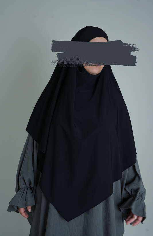 BASIC MEDINA KHIMAR - SCHWARZ