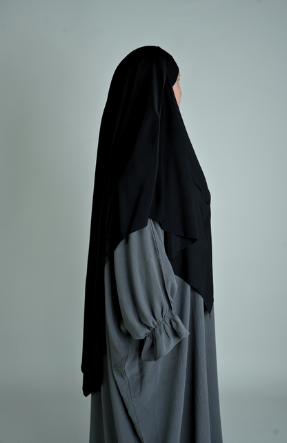 BASIC MEDINA KHIMAR - SCHWARZ