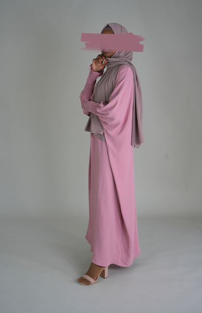 PREMIUM JAZZ ABAYA - CANDY ROSE