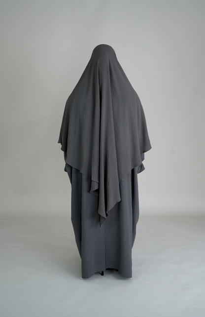 PREMIUM KHIMAR JAZZ - DUNKELGRAU