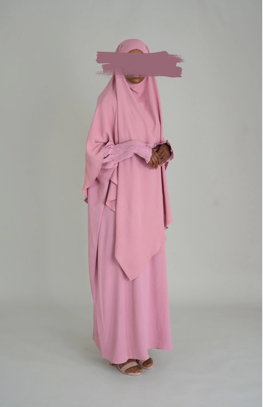 PREMIUM JAZZ ABAYA - CANDY ROSE