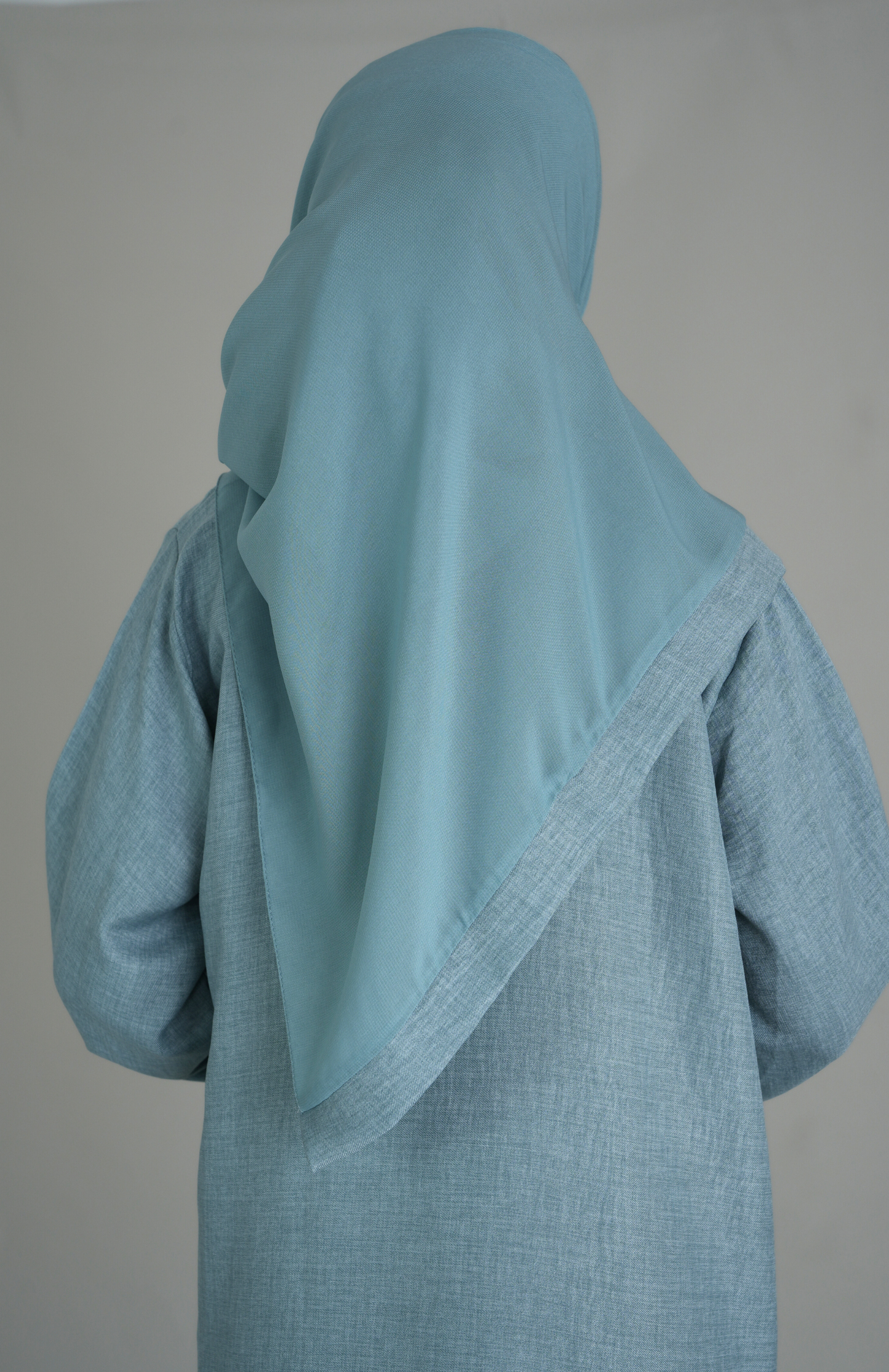 LINEN ABAYA - MINTBLAU
