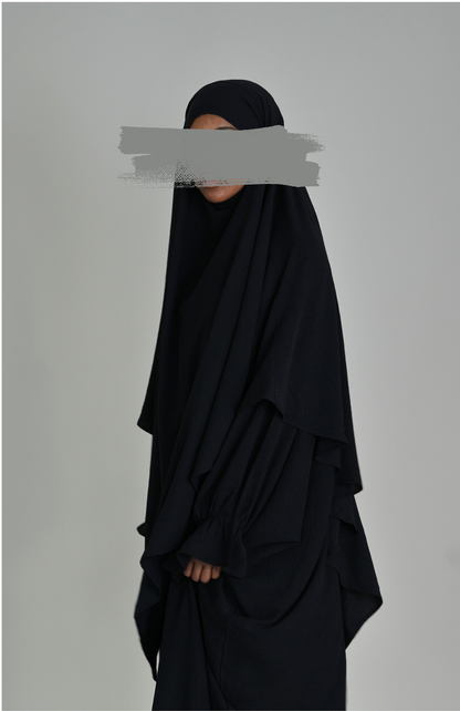 PREMIUM KHIMAR JAZZ - SCHWARZ