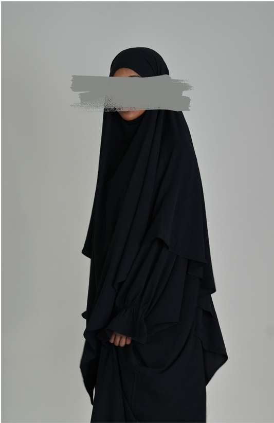 PREMIUM KHIMAR JAZZ - SCHWARZ
